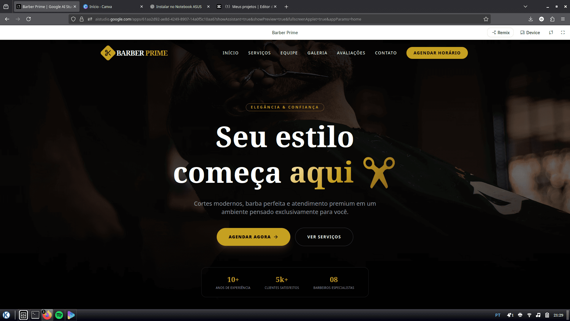 Sistema BarberPro